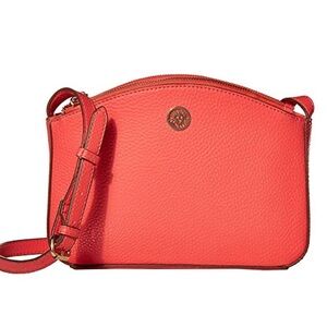 Anne Klein Vanity II Crossbody in Hot Coral